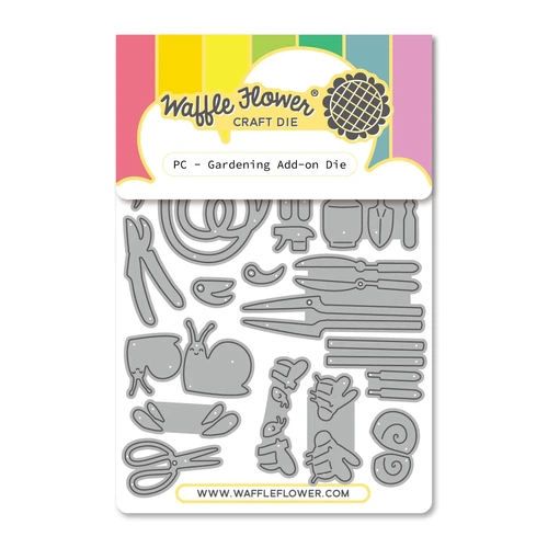 Waffle Flower Postage Collage Gardening Add-ons Die