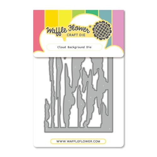 Waffle Flower Cloud Background Die