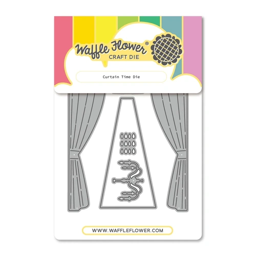 Waffle Flower Curtain Time Die