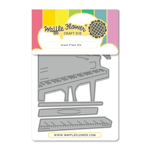 Waffle Flower Grand Piano Die
