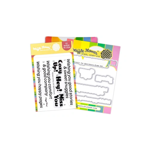 Waffle Flower Simple Joy Sentiments Combo