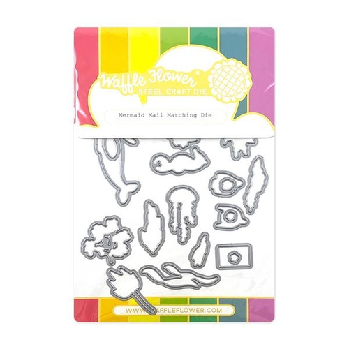 Waffle Flower Die Mermaid Mail