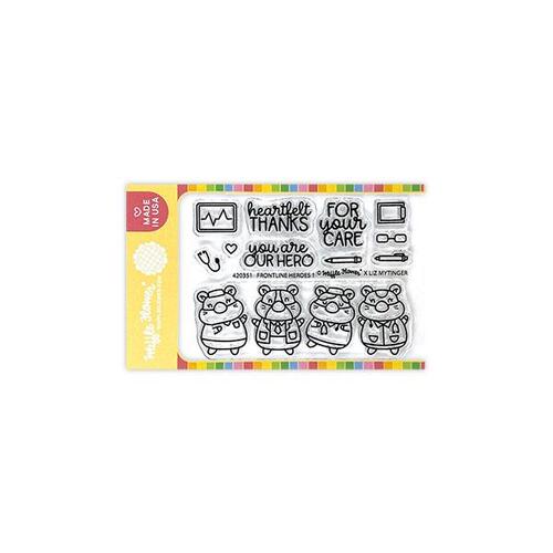 Waffle Flower Frontline Heroes #1 Clear Stamp