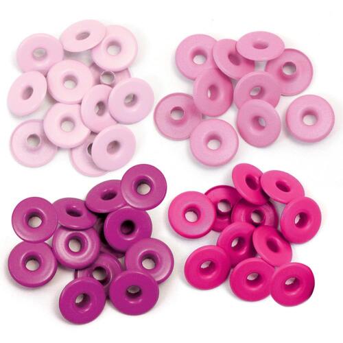 We R Memory Keepers Pink Wide Eyelets
