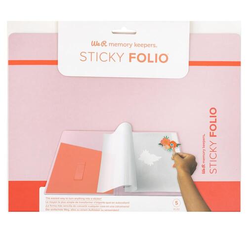 We R Memory Keepers Red Sticky Folio