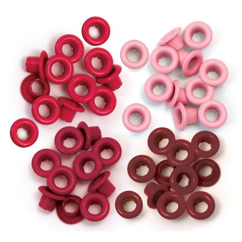 We R Memory Keepers Red Eyelets