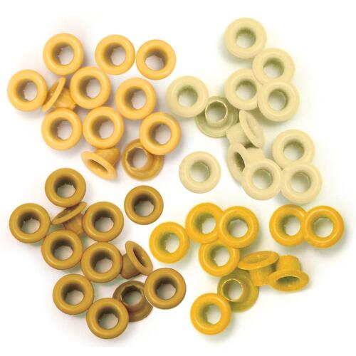 We R Memory Keepers Yellow Eyelets