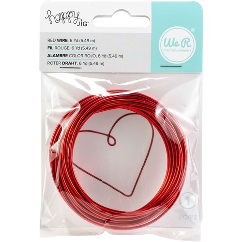 We R Memory Keepers Happy Jig Wire Red