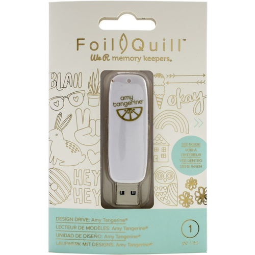 We R Memory Keepers Foil Quill USB Drive Amy Tanger