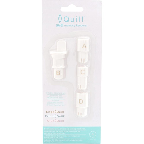 We R Memory Keepers Quill Pen Adapters 4pk
