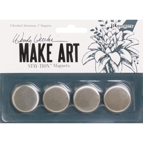 Wendy Vecchi Make Art Stay-tion Magnets 4pk