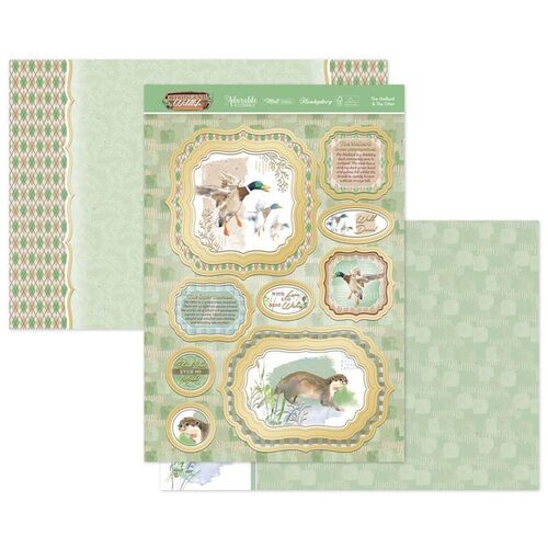 Hunkydory Woodland Wildlife Luxury Topper Set The Mallard & Otter