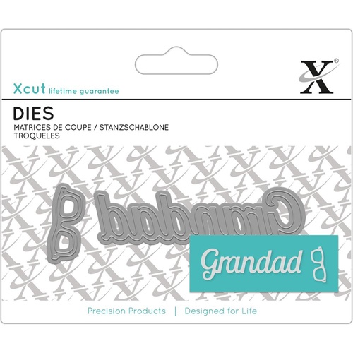 Xcut Mini Sentiments Die Grandad 
