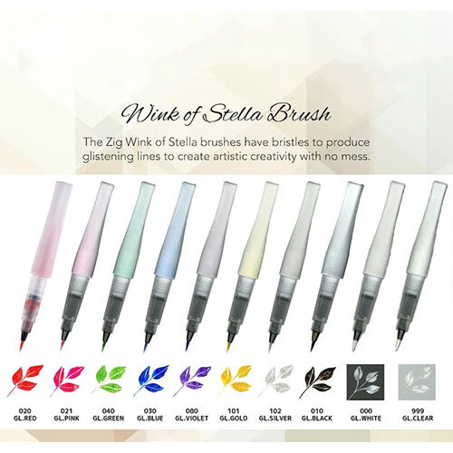 Zig Glitter Wink of Stella Brush II Bundle