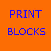 Print Blocks Clearance Paper image